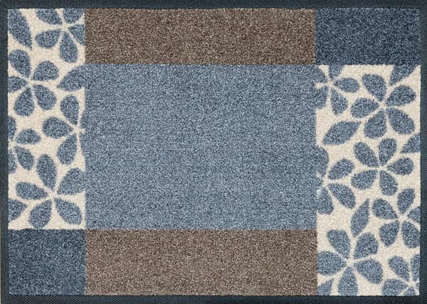 Paillasson Florita grå Tvättbar mattor i olika storlekar wash+dry Design Dimensioner 60 x 40 cm