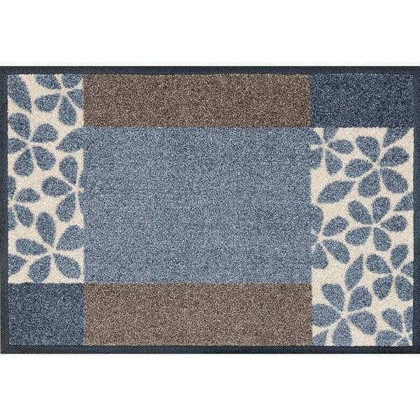 Paillasson Florita grå Tvättbar mattor i olika storlekar wash+dry Design Dimensioner 60 x 40 cm