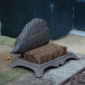 Miniatyrbild 4 av 5: Borstborste - ESSCHERT DESIGN - Igel - Gjutjärn - 25 cm - 16 cm