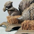 Miniatyrbild 2 av 5: Borstborste - ESSCHERT DESIGN - Igel - Gjutjärn - 25 cm - 16 cm