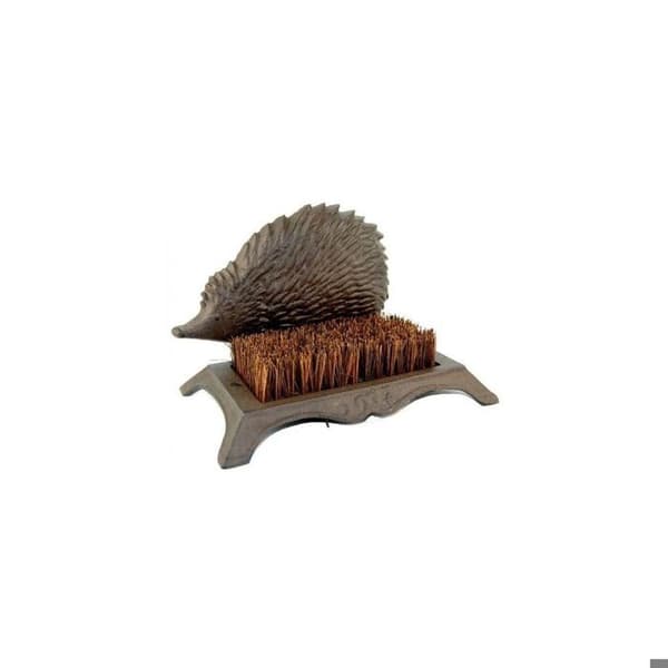 Borstborste - ESSCHERT DESIGN - Igel - Gjutjärn - 25 cm - 16 cm