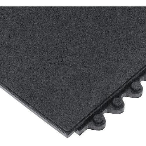 Antimelädd matta - Wearwell - 570.58 - 91 cm x 91 cm - Fettbeständig - Svart