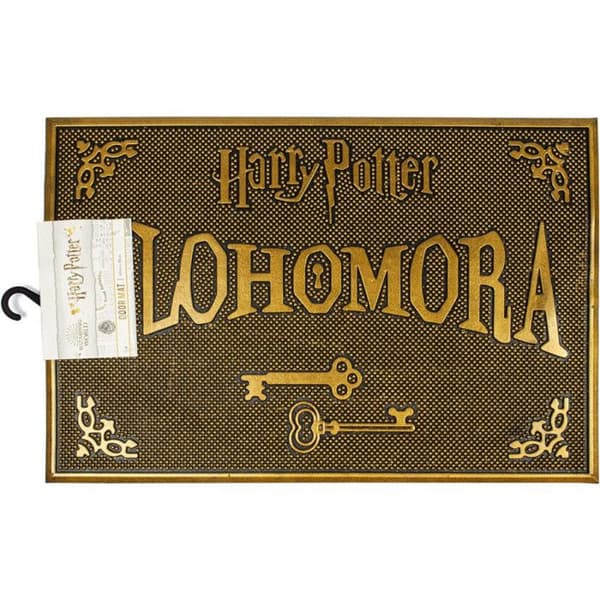 Dörrmatta - PYRAMID - Harry Potter Alohomora - Gummi - Rektangulär - 60 x 40 cm