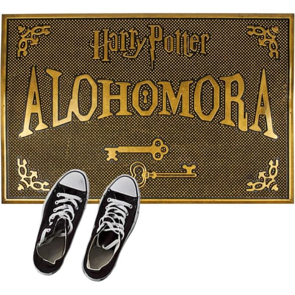 Dörrmatta - PYRAMID - Harry Potter Alohomora - Gummi - Rektangulär - 60 x 40 cm