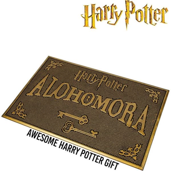 Dörrmatta - PYRAMID - Harry Potter Alohomora - Gummi - Rektangulär - 60 x 40 cm