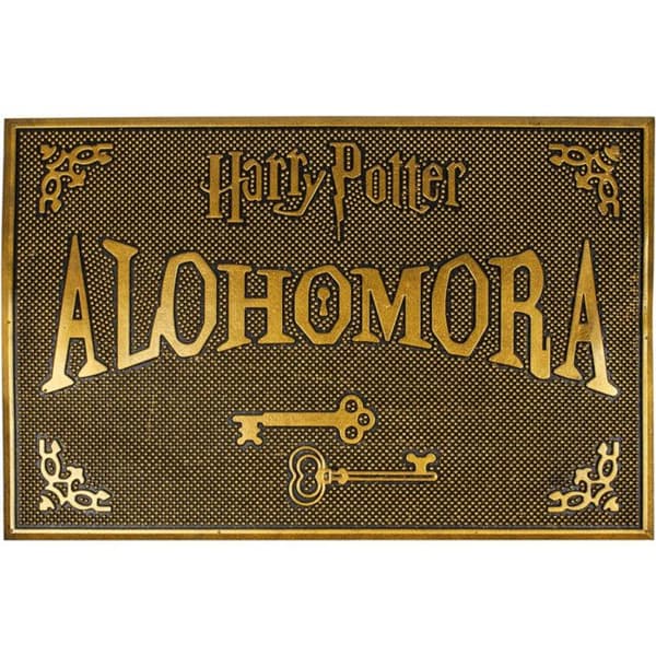 Dörrmatta - PYRAMID - Harry Potter Alohomora - Gummi - Rektangulär - 60 x 40 cm