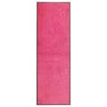 Miniatyrbild 1 av 2: Dörrmatta tvättbar rosa 60x180 cm