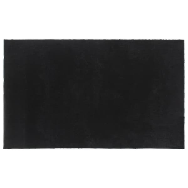 Dörrmatta svart 90x150 cm tuftad kokos