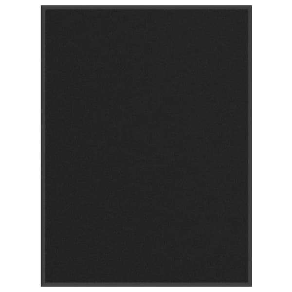 Dörrmatta svart 80x120 cm