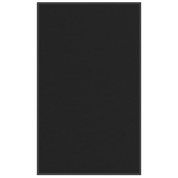 Dörrmatta svart 90x150 cm