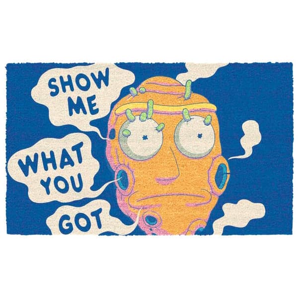 Rick and Morty Show Me What You Got doormat