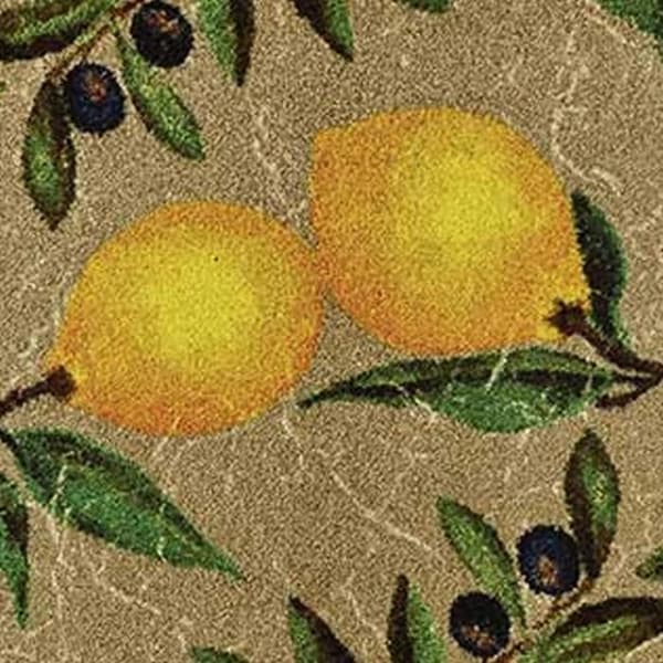 Dörrmatta - 60x180 cm - LE CITRON TX Brun - Polyamid - Tvättbar i 30° - EN KÄRLEK TILL MATTOR