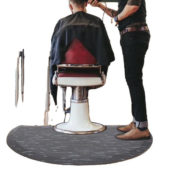 Salon Mat, väsymystä ehkäisevä muotoilu, liukumaton pinta