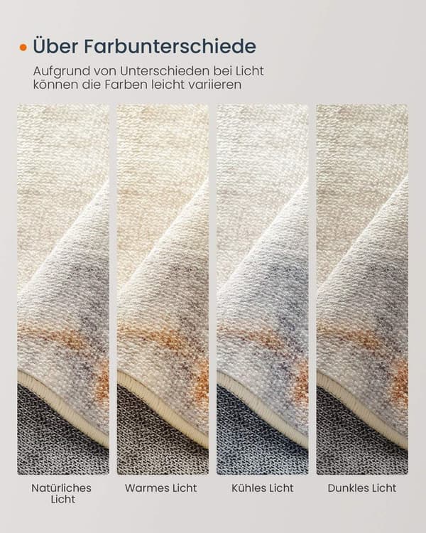 Rootz Carpet - Machine Washable Rug - Brown Area Mat - Easy Maintenance - 92cm x 153 cm