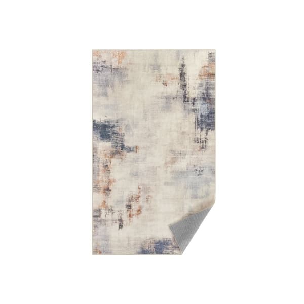Rootz Carpet - Machine Washable Rug - Brown Area Mat - Easy Maintenance - 92cm x 153 cm