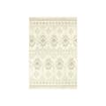 Pikkukuva 1 / 8: Rootz Boho -matto - Fluffy ja viihtyisä matto - hiekkaspalkkien kuvio - pehmeä tunne - polyesteri ja huopa - 160 cm x 230 cm