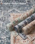 Pikkukuva 8 / 8: Rootz Vintage Fluffy matto - sininen - Pehmoinen matto - pehmeä lattiamato - viihtyisä mukavuus - 160 cm x 230 cm