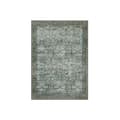 Miniatyrbillede 1 af 8: Rootz Vintage Style Carpet - Retro Rug - Maskinvaskbar - Grøn - 160 cm x 230 cm
