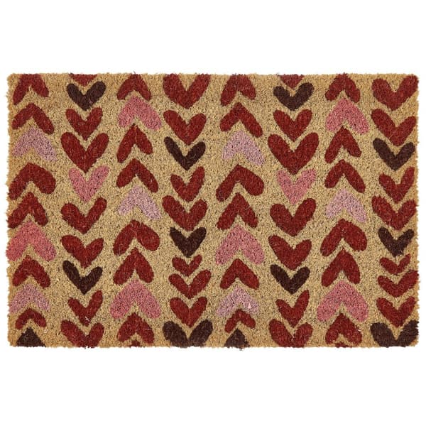 TIMOLAN dörrmatta 40 x 60 cm naturlig kokosfiber Lumarko!