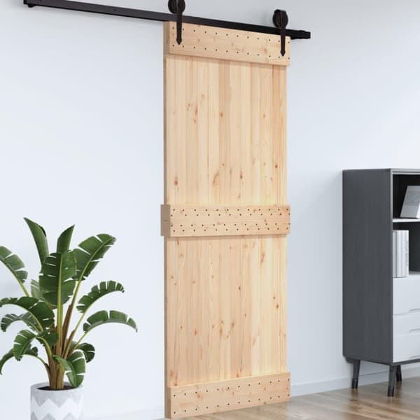 vidaXL Dörr NARVIK 70x210 cm massiv furu