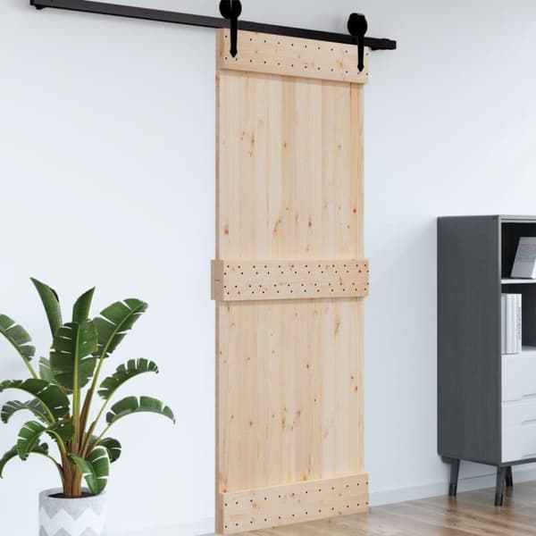 vidaXL Dörr NARVIK 95x210 cm massiv furu