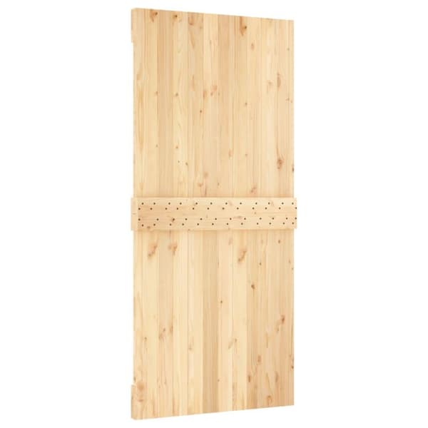 vidaXL Dörr NARVIK 95x210 cm massiv furu