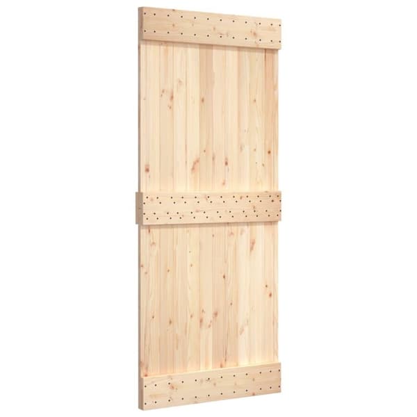 vidaXL Dörr NARVIK 95x210 cm massiv furu
