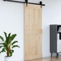 Miniatyrbilde 4 av 9: vidaXL Dør 90x210 cm heltre furu