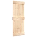 Miniatyrbilde 1 av 9: vidaXL Dør 90x210 cm heltre furu