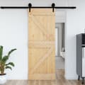 Miniatyrbilde 2 av 10: vidaXL Dør 95x210 cm heltre furu