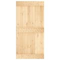 Miniatyrbilde 5 av 9: vidaXL Dør 100x210 cm heltre furu