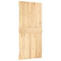 Miniatyrbilde 5 av 11: vidaXL Skyvedør med monteringstilbehør 95x210 cm heltre furu