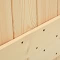 Miniatyrbilde 6 av 11: vidaXL Skyvedør med monteringstilbehør 95x210 cm heltre furu