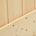 Miniatyrbilde 6 av 11: vidaXL Skyvedør med monteringstilbehør 70x210 cm heltre furu