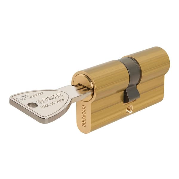 Mcm Lang Cam Messing Cylinder Med 88754 5 Sikkerhed Nøgler