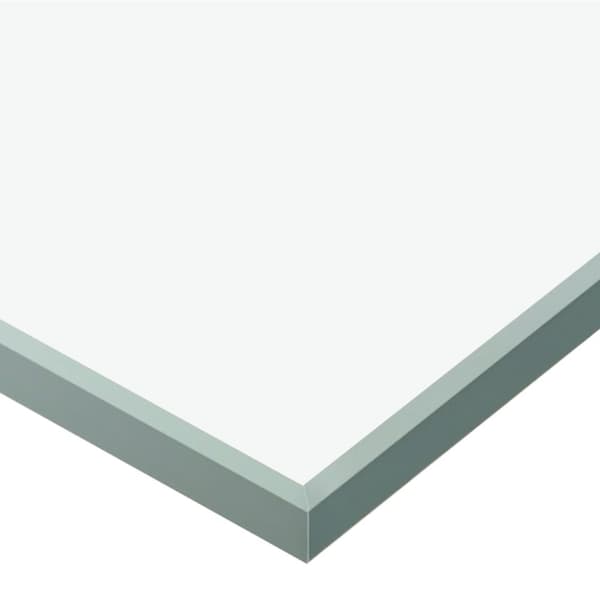 skydedør 76x205 cm hærdet glas og aluminium sølvfarvet