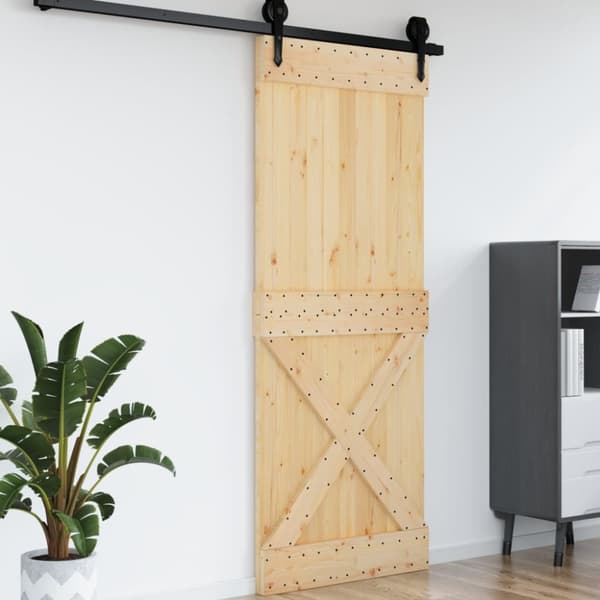 dør NARVIK 90x210 cm massivt fyrretræ