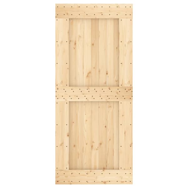 dør NARVIK 90x210 cm massivt fyrretræ