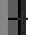 Miniatyrbillede 5 af 7: dør 102,5x201,5 cm sikkerhedsglas og aluminium sort