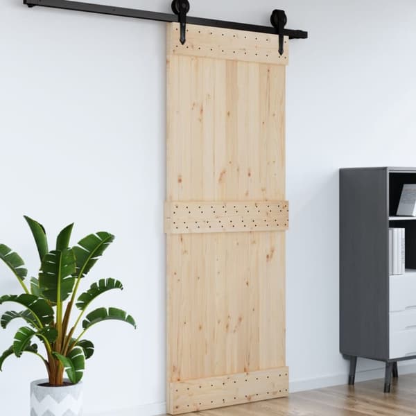 dør NARVIK 90x210 cm massivt fyrretræ
