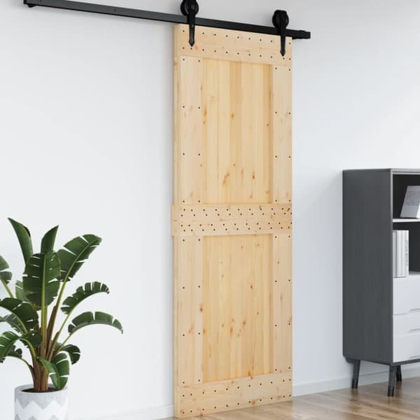 vidaXL dør NARVIK 85x210 cm massivt fyrretræ -  Døre