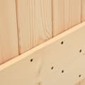 Miniatyrbillede 7 af 11: vidaXL skydedør med monteringssæt 70x210 cm massivt fyrretræ -  Døre