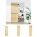 Pikkukuva 1 / 11: The Living Store Liukuovi asennustarvikkeineen 70x210 cm täysi mänty -  Ovet