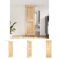 Miniatyrbild 1 av 11: The Living Store Skjutdörr med beslag 70x210 cm massiv furu -  Dörrar