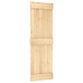 Miniatyrbild 4 av 11: The Living Store Skjutdörr med beslag 70x210 cm massiv furu -  Dörrar