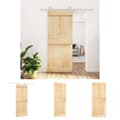 Pikkukuva 1 / 11: The Living Store Liukuovi asennustarvikkeineen 85x210 cm täysi mänty -  Ovet