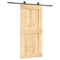 Miniatyrbild 3 av 11: The Living Store Skjutdörr med beslag 95x210 cm massiv furu -  Dörrar