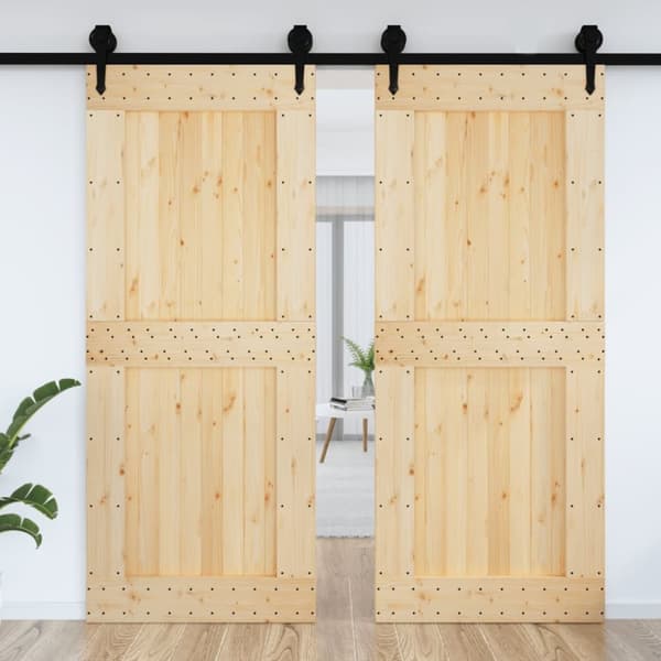 Dörrar - Living Dörr NARVIK 95x210 cm massiv furu