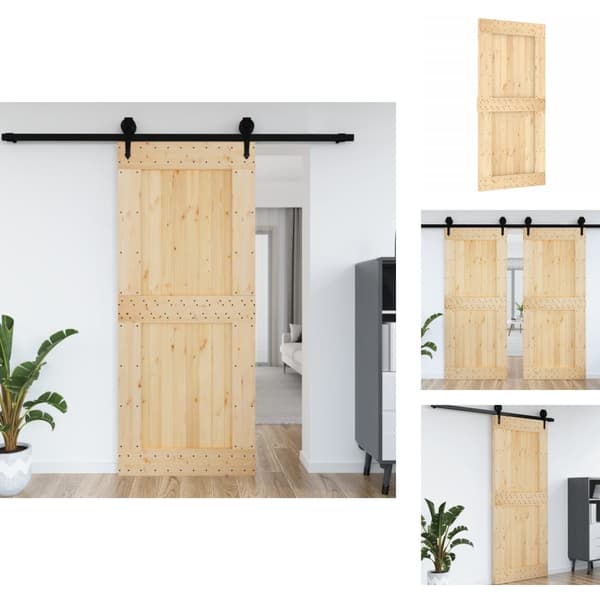 Dörrar - Living Dörr NARVIK 95x210 cm massiv furu