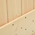 Miniatyrbillede 7 af 11: Døre - Living skydedør med monteringssæt 70x210 cm massivt fyrretræ